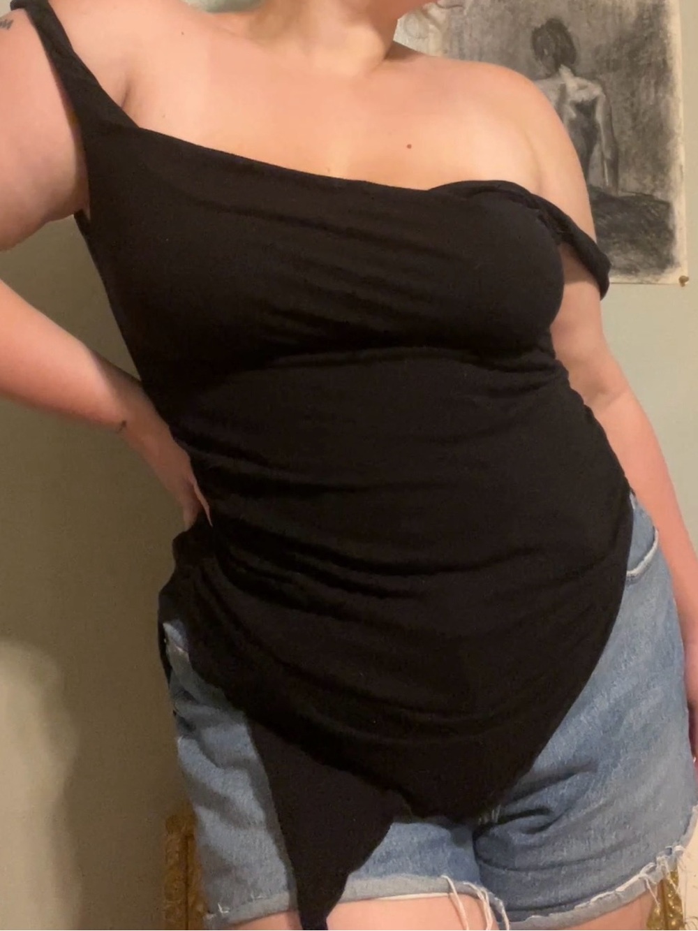 NWOT Urban Outfitters Asymmetrical Top